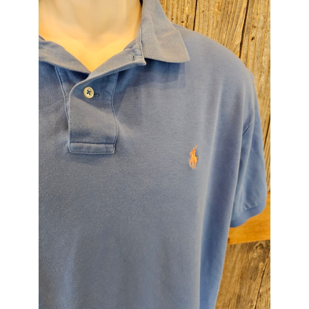 Polo ralph lauren size large L men's blue polo casual career ^^